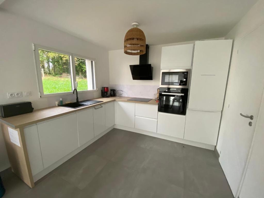 Maison Neuve Cosy A 20 Min Des Plages #Lorient #Cosy Pont-Scorff Exterior photo